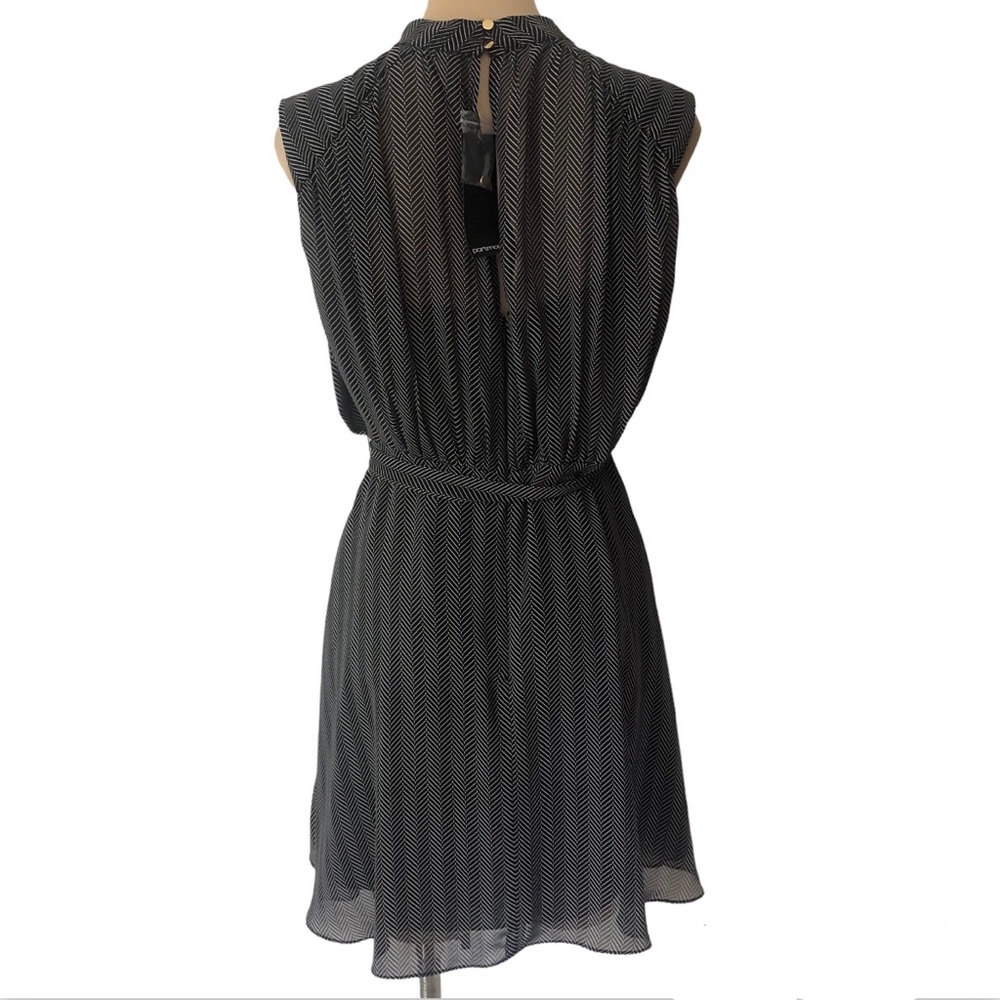 🌿 PORTMANS 🌿 New with tags sleeveless fit and flare dress with belt size 12 - Picture 4 of 10